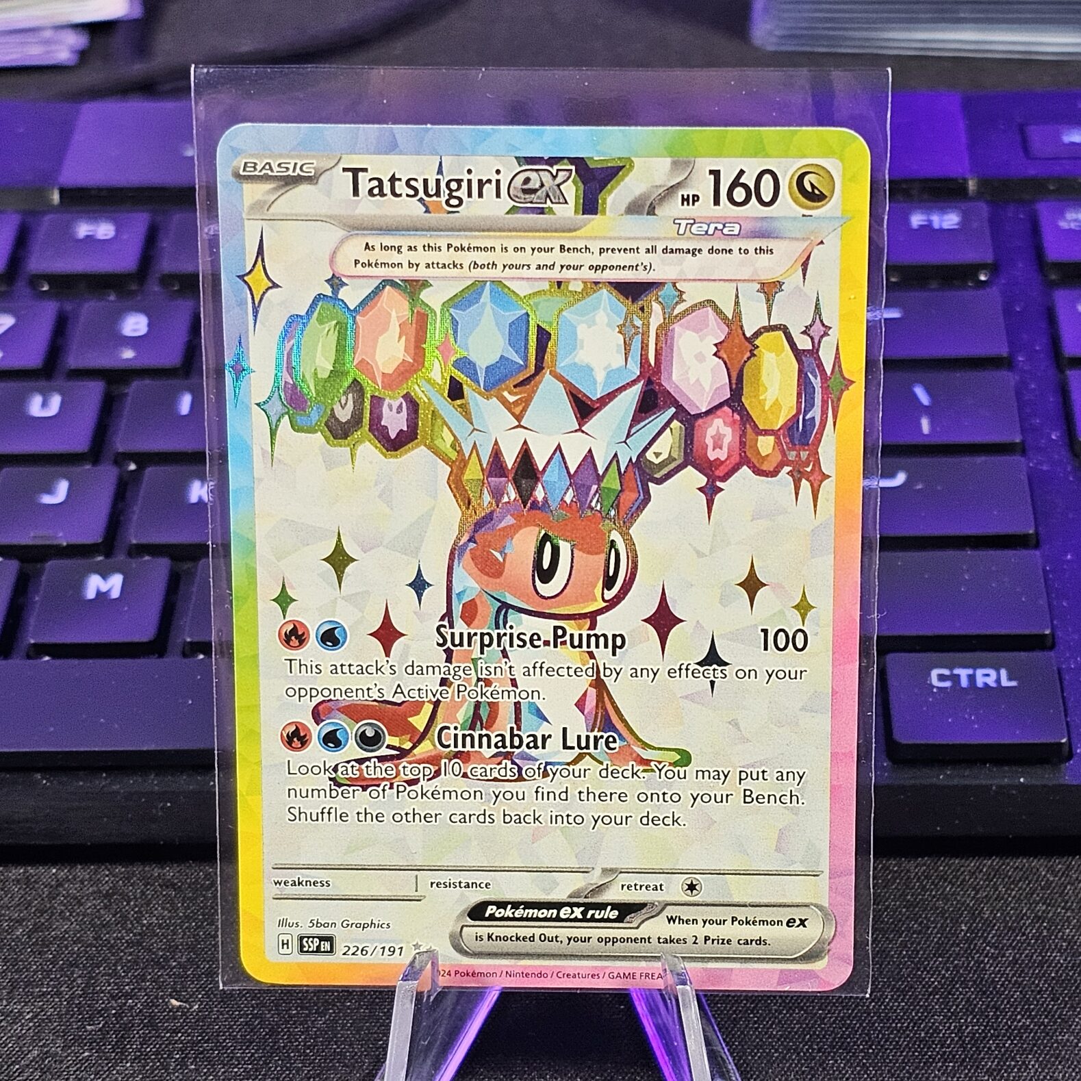 Tatsugiri ex 226 NXT LVL POKE Tatsugiri ex 226 NXT LVL POKE